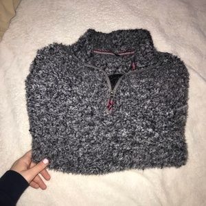 Super Soft Teddy Coat Pullover